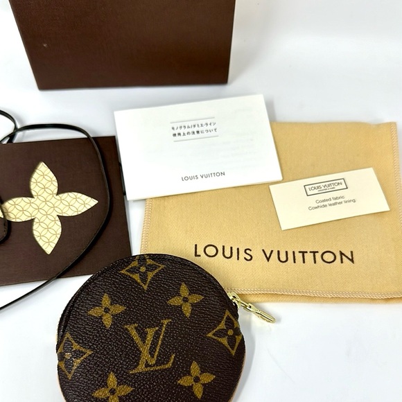 💯 Louis Vuitton Monogram Coin Purse/Holder - Picture 3 of 9